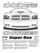 Lindberg Dodge Charger SRT8 Super Bee Bedienungsanleitung