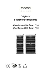 Braukmann CASO DESIGN WineComfort 380 Smart Original Bedienungsanleitung