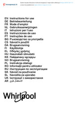 Whirlpool WHVF 63F LT K Betriebsanleitung