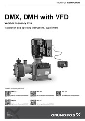 Grundfos DMX Serie Montage- Und Betriebsanleitung