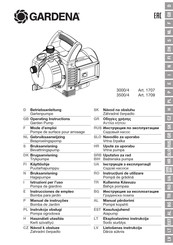 Gardena 3000/4 Betriebsanleitung