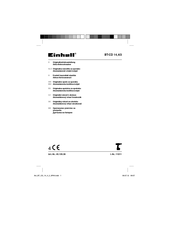 EINHELL BT-CD 14,4/2 Originalbetriebsanleitung