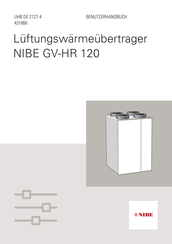 Nibe GV-HR 120 Benutzerhandbuch