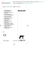 EINHELL TH-ID 720/1 E Originalbetriebsanleitung