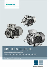 Siemens SIMOTICS DP Bedienungsanleitung