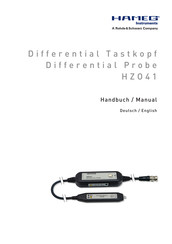 Hameg Instruments hzo41 Handbuch