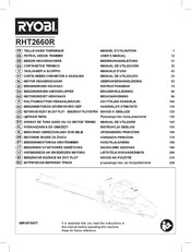 Ryobi RHT2660R Bedienungsanleitung
