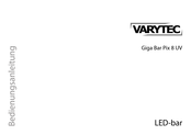 thomann Varytec Giga Bar Pix 8 UV Bedienungsanleitung