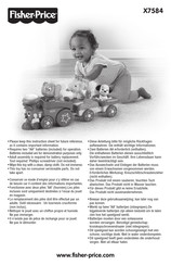 Fisher-Price X7584 Bedienungsanleitung