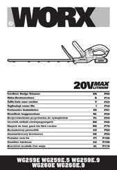 Worx WG260E Originalanleitung