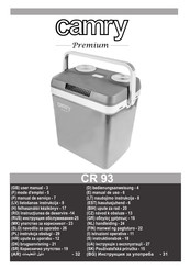 Camry Premium CR 93 Bedienungsanweisung