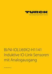 Turck BI/NI-IOLU69X2-H1141 Betriebsanleitung
