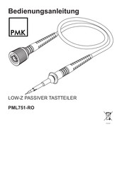 PMK PML 751-RO Bedienungsanleitung