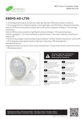CP Electronics EBDHS-AD-LT30 Installationsanleitung