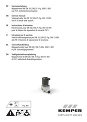 Kemper 369 13 001 Serviceanleitung