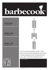 Barbecook FERRO 1250 Bedienungsanleitung