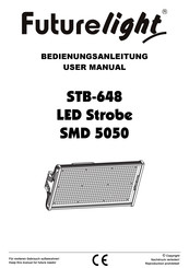 EuroLite STB-648 LED Strobe SMD 5050 Bedienungsanleitung