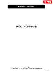 RS Pro 2KR Benutzerhandbuch