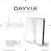 DAYVIA SlimStyle W021/02 Bedienungsanleitung