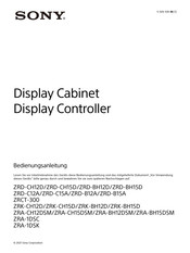Sony ZRD-CH12D Bedienungsanleitung