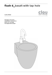 Clou flush 6 CL/03.07060 Montageanweisungen