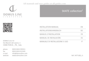 DOMUS LINE SKATE Serie Installationshandbuch