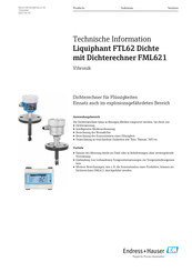 Endress+Hauser FML621 Technische Information