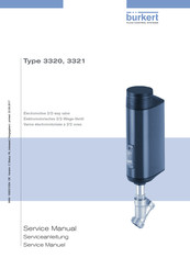bürkert 3320 Serviceanleitung