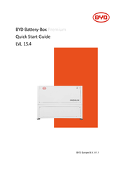 BYD Battery-Box Premium 16.64 Schnellstartanleitung