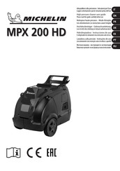 Michelin MPX 200 HD Gebrauchsanleitung