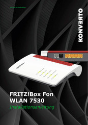 AVM FRITZ!Box Fon WLAN 7530 Installationsanleitung