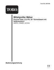 Toro 30250TE Bedienungsanleitung