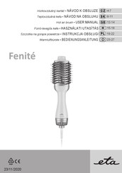 eta Fenite 8322 Bedienungsanleitung