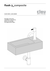 Clou flush 3 composite CL/03.08031 Montageanweisungen