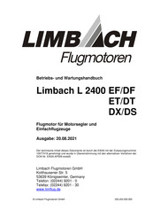 LIMBACH L 2400 DS Betriebs- Und Wartungshandbuch