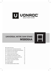 VONROC MS806AA Originalbetriebsanleitung
