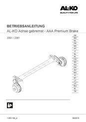 AL-KO AAA Premium Brake Betriebsanleitung