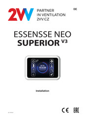 2VV ESSENSSE NEO SUPERIOR V3 Installation