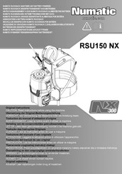 Numatic NX300 Original Bedienungsanleitung