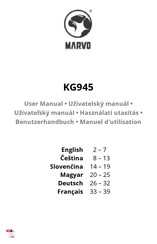 Marvo KG945 Benutzerhandbuch