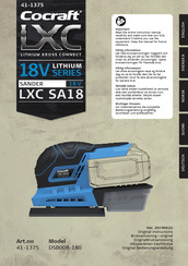 Cocraft LXC SA18 Original Bedienungsanleitung