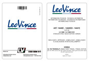 LeoVince 14440E Bedienungsanleitung