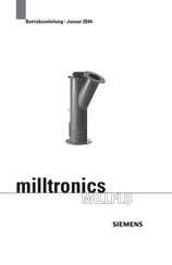 Siemens milltronics MILLFLO Betriebsanleitung