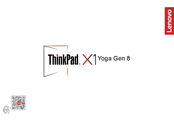 Lenovo ThinkPad X1 YogaGen 8 Bedienungsanleitung