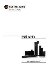 Monitor Audio radius HD Benutzerhandbuch