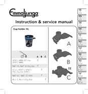 Emmaljunga Cup holder XL Bedienungsanleitung