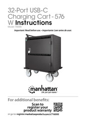 Manhattan Charging Cart - 576 Benutzerhandbuch