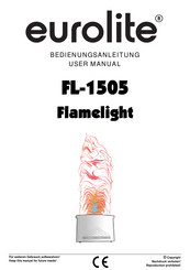 EuroLite FL-1505 Flamelight Bedienungsanleitung