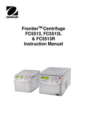 OHAUS Frontier FC5513L Bedienungsanleitung