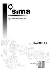 Sima Halcon 65 Gebrauchsanweisung